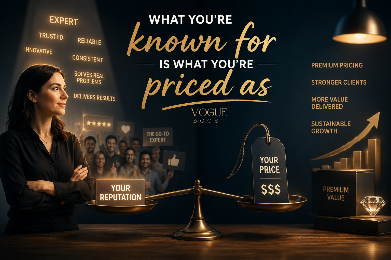 What you’re known for is what you’re priced as