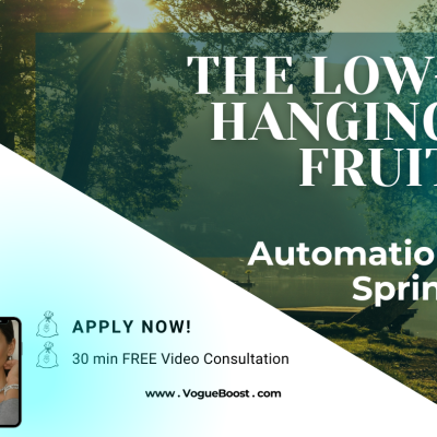The “Low-Hanging Fruit” Automation Sprint